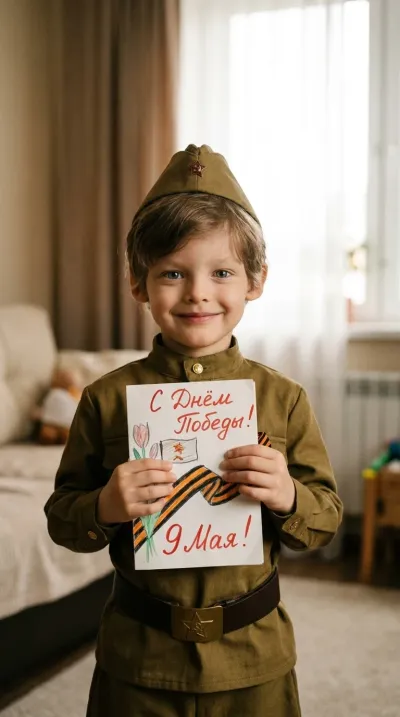Портрет маленького героя